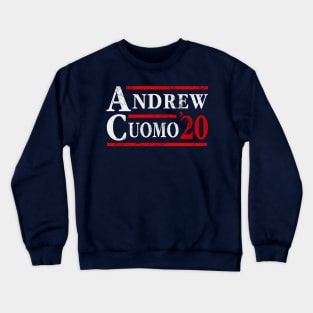 Andrew Cuomo 2020 Election Democrat Anti Trump Crewneck Sweatshirt